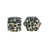 Bolas de silicone Leopardo 17mm