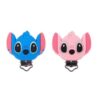 Chupeta clipes Stitch de silicone